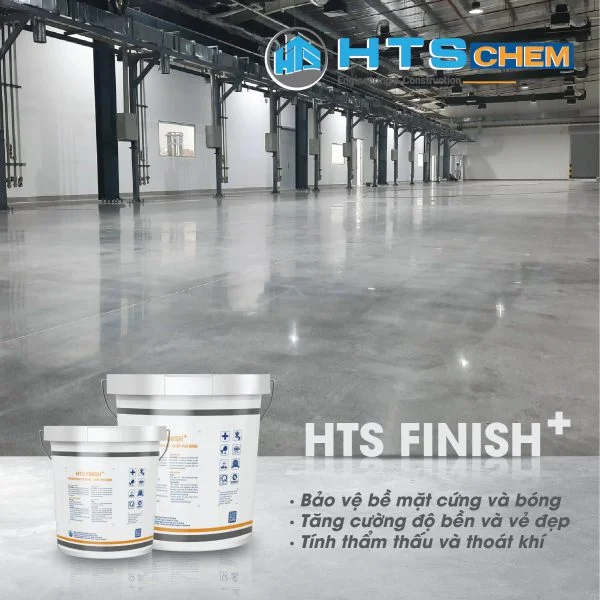 HTS® FINISH+ HOÁ CHẤT PHỦ BÓNG SÀN