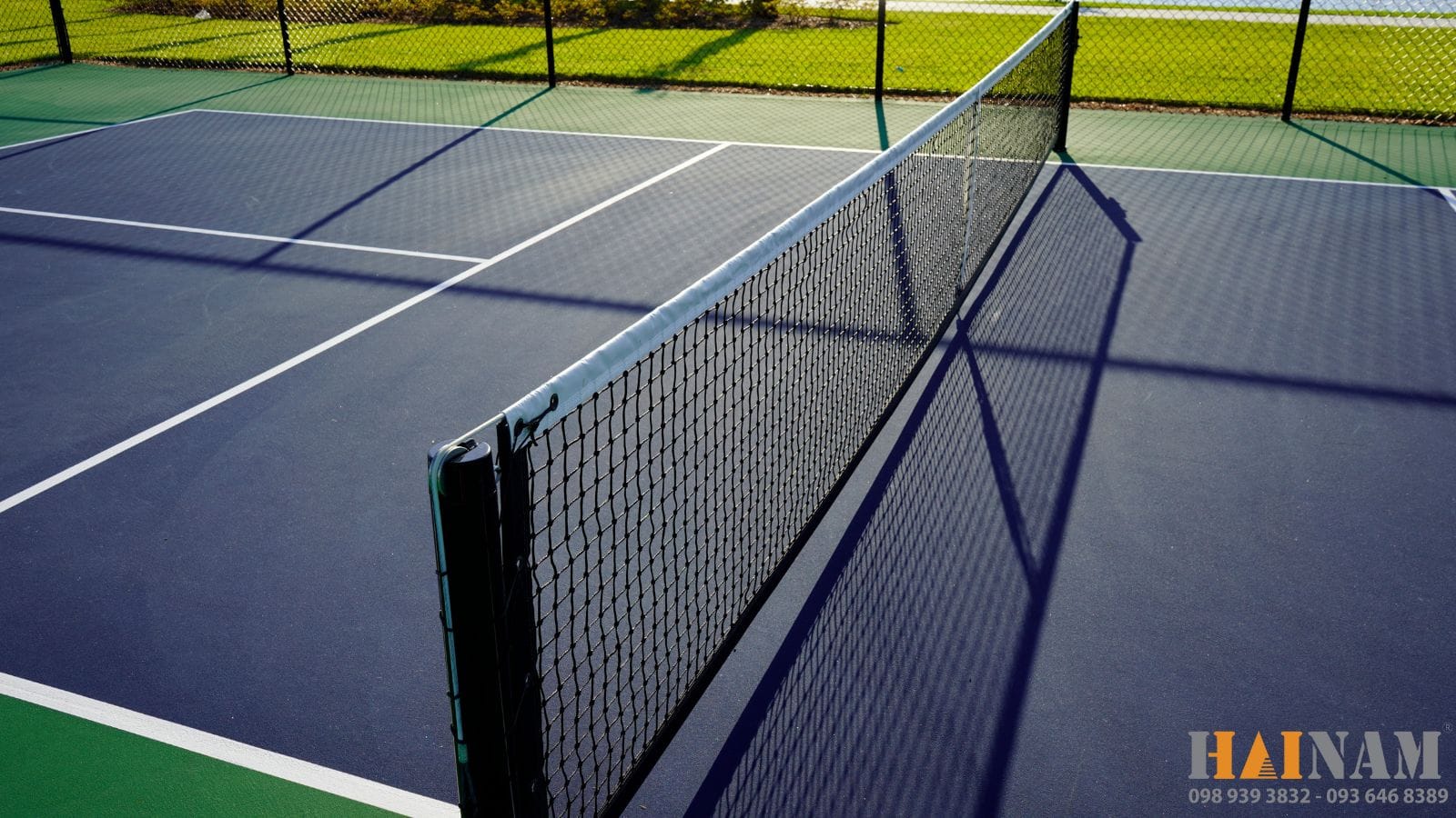 Hải Nam EPC thi công sân tennis mái che từ thiết kế đến hoàn thiện, đảm bảo chất lượng và tiến độ